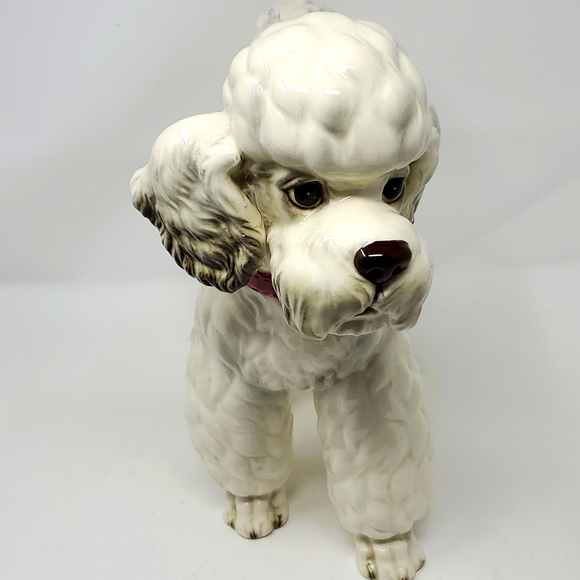 Poodle Statue Norcrest Japan Dog - Picture 2 of 15